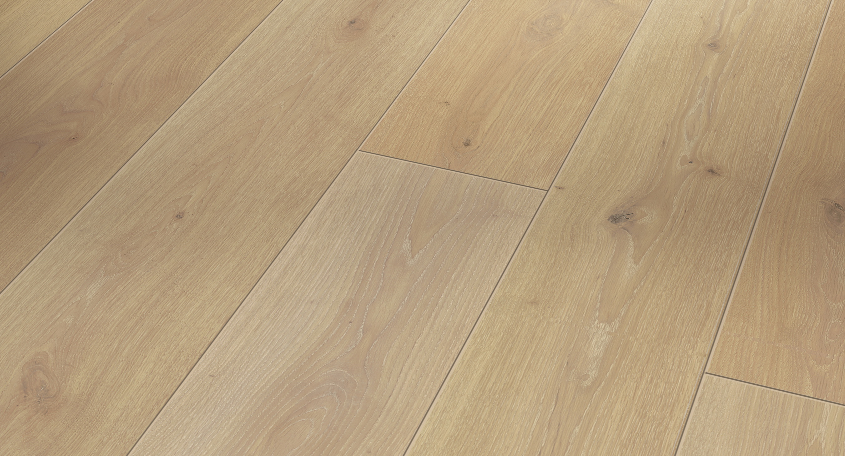 Ламинат Parador Classic 1050V Дуб Яркий натуральный 1730463 1285×194×8